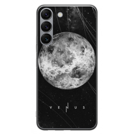 Husa personalizata tip carcasa HQPrint pentru Samsung Galaxy S23 Plus, model Moon, multicolor, S1D1M0212