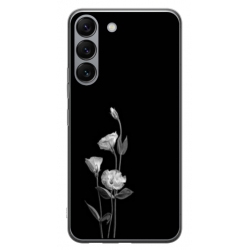Husa personalizata tip carcasa HQPrint pentru Samsung Galaxy S23 Plus, model Abstract Flowers, multicolor, S1D1M0216