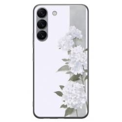 Husa personalizata tip carcasa HQPrint pentru Samsung Galaxy S23 Plus, model Flowers 16, multicolor, S1D1M0217