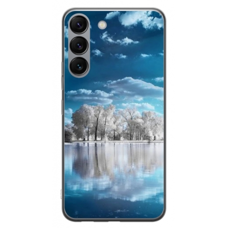 Husa personalizata tip carcasa HQPrint pentru Samsung Galaxy S23 Plus, model Nice View 9, multicolor, S1D1M0221