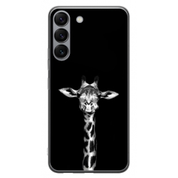 Husa personalizata tip carcasa HQPrint pentru Samsung Galaxy S23 Plus, model Giraffe 3, multicolor, S1D1M0222