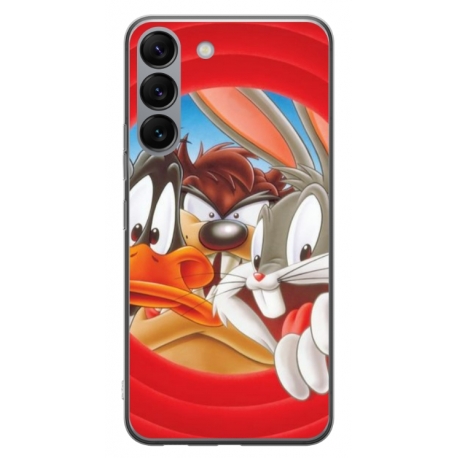 Husa personalizata tip carcasa HQPrint pentru Samsung Galaxy S23 Plus, model Looney Tunes 2, multicolor, S1D1M0227