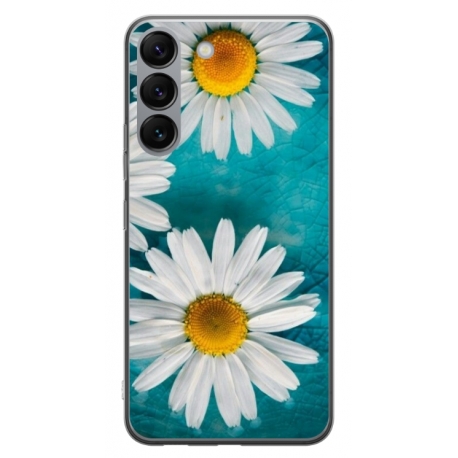 Husa personalizata tip carcasa HQPrint pentru Samsung Galaxy S23 Plus, model Petunia 2, multicolor, S1D1M0239