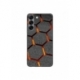 Husa personalizata tip carcasa HQPrint pentru Samsung Galaxy S23 Plus, model Lava Hex, multicolor, S1D1M0265