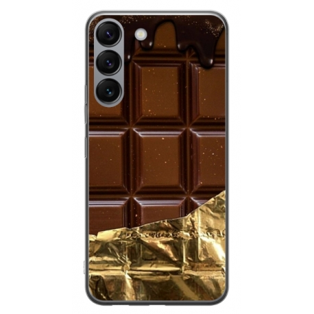 Husa personalizata tip carcasa HQPrint pentru Samsung Galaxy S23 Plus, model Chocolate, multicolor, S1D1M0272