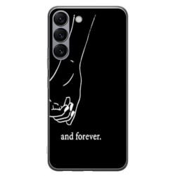 Husa personalizata tip carcasa HQPrint pentru Samsung Galaxy S23 Plus, model Always and Forever 2, multicolor, S1D1M0280