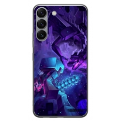Husa personalizata tip carcasa HQPrint pentru Samsung Galaxy S23 Plus, model Ender Dragon, multicolor, S1D1M0304