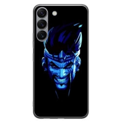 Husa personalizata tip carcasa HQPrint pentru Samsung Galaxy S23 Plus, model Blue King, multicolor, S1D1M0305