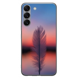 Husa personalizata tip carcasa HQPrint pentru Samsung Galaxy S23 Plus, model Fulg, multicolor, S1D1M0309
