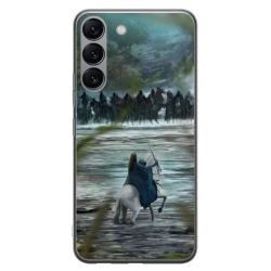 Husa personalizata tip carcasa HQPrint pentru Samsung Galaxy S23 Plus, model Brave, multicolor, S1D1M0310