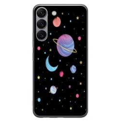 Husa personalizata tip carcasa HQPrint pentru Samsung Galaxy S23 Plus, model Colorful 6, multicolor, S1D1M0311
