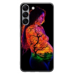 Husa personalizata tip carcasa HQPrint pentru Samsung Galaxy S23 Plus, model Colorful 7, multicolor, S1D1M0324