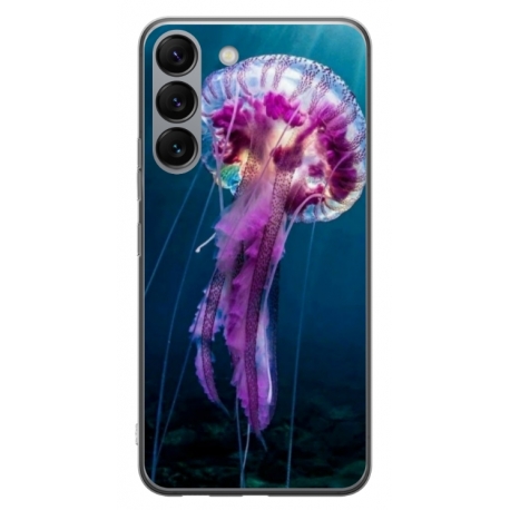 Husa personalizata tip carcasa HQPrint pentru Samsung Galaxy S23 Plus, model Mushroom, multicolor, S1D1M0326