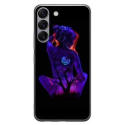 Husa personalizata tip carcasa HQPrint pentru Samsung Galaxy S23 Plus, model Colorful 8, multicolor, S1D1M0329