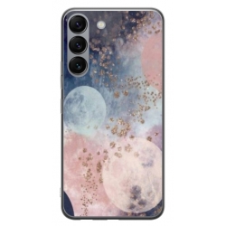 Husa personalizata tip carcasa HQPrint pentru Samsung Galaxy S23 Plus, model Abstract 2, multicolor, S1D1M0335