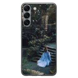 Husa personalizata tip carcasa HQPrint pentru Samsung Galaxy S23 Plus, model Bride, multicolor, S1D1M0338