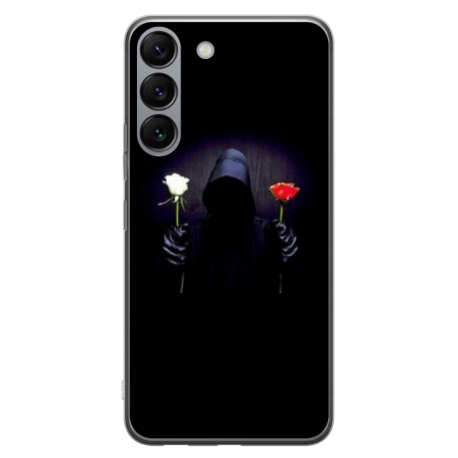 Husa personalizata tip carcasa HQPrint pentru Samsung Galaxy S23 Plus, model Choose Rose, multicolor, S1D1M0343