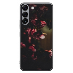 Husa personalizata tip carcasa HQPrint pentru Samsung Galaxy S23 Plus, model Flowers 20, multicolor, S1D1M0344