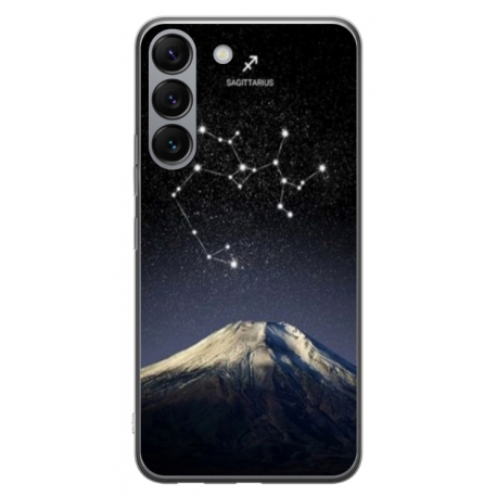 Husa personalizata tip carcasa HQPrint pentru Samsung Galaxy S23 Plus, model Sagittarius, multicolor, S1D1M0346