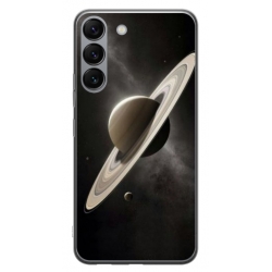 Husa personalizata tip carcasa HQPrint pentru Samsung Galaxy S23 Plus, model Planet 2, multicolor, S1D1M0348