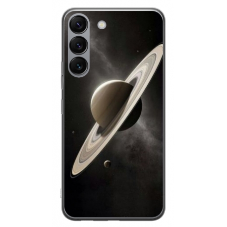 Husa personalizata tip carcasa HQPrint pentru Samsung Galaxy S23 Plus, model Planet 2, multicolor, S1D1M0348