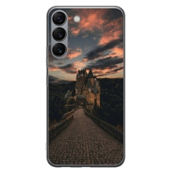 Husa personalizata tip carcasa HQPrint pentru Samsung Galaxy S23 Plus, model Nice View 14, multicolor, S1D1M0361