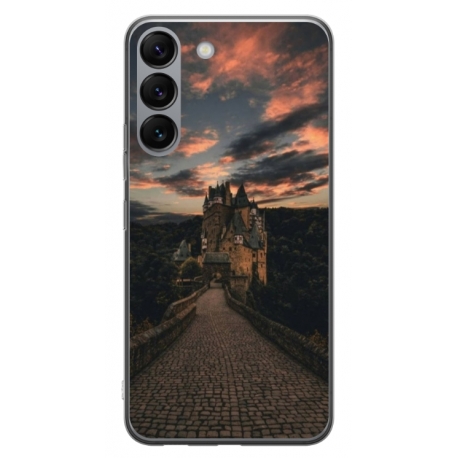 Husa personalizata tip carcasa HQPrint pentru Samsung Galaxy S23 Plus, model Nice View 14, multicolor, S1D1M0361