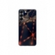 Husa personalizata tip carcasa HQPrint pentru Samsung Galaxy S23 Plus, model Lava Triangles, multicolor, S1D1M0367