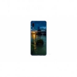 Husa personalizata tip carcasa HQPrint pentru Samsung Galaxy A20e, model Nice View 1, multicolor, S1D1M0060