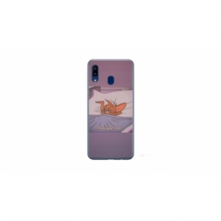 Husa personalizata tip carcasa HQPrint pentru Samsung Galaxy A20e, model Jerry 1, multicolor, S1D1M0104