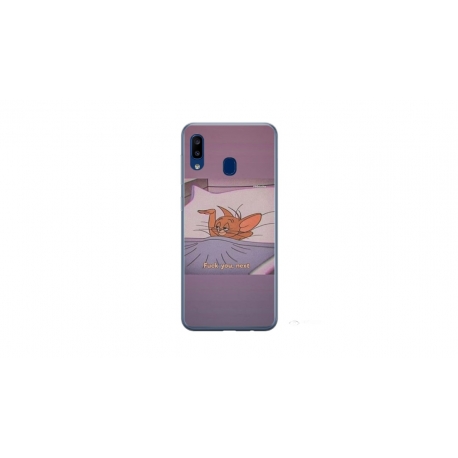 Husa personalizata tip carcasa HQPrint pentru Samsung Galaxy A20e, model Jerry 1, multicolor, S1D1M0104