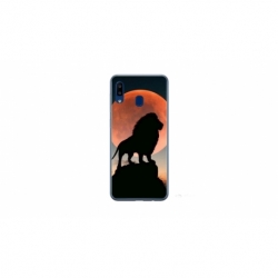 Husa personalizata tip carcasa HQPrint pentru Samsung Galaxy A20e, model Lion 1, multicolor, S1D1M0110