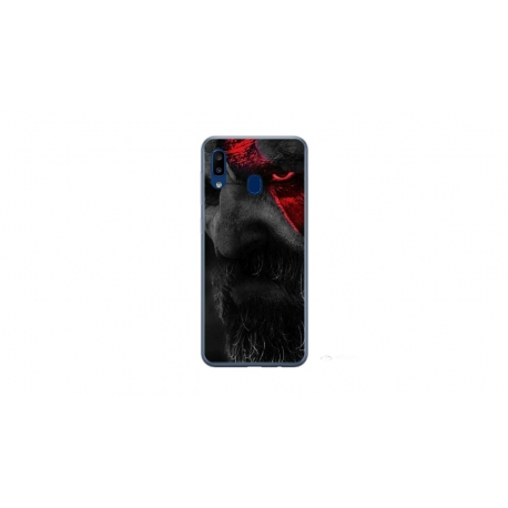 Husa personalizata tip carcasa HQPrint pentru Samsung Galaxy A20e, model God of War 3, multicolor, S1D1M0111