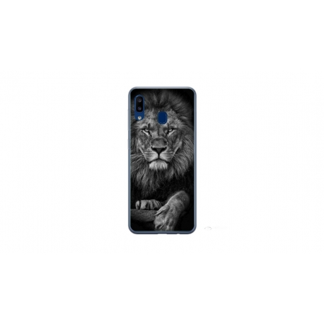 Husa personalizata tip carcasa HQPrint pentru Samsung Galaxy A20e, model Lion 2, multicolor, S1D1M0117