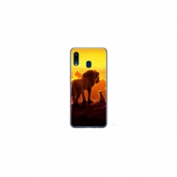 Husa personalizata tip carcasa HQPrint pentru Samsung Galaxy A20e, model Lion King 1, multicolor, S1D1M0119