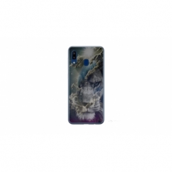 Husa personalizata tip carcasa HQPrint pentru Samsung Galaxy A20e, model Lion 4, multicolor, S1D1M0120