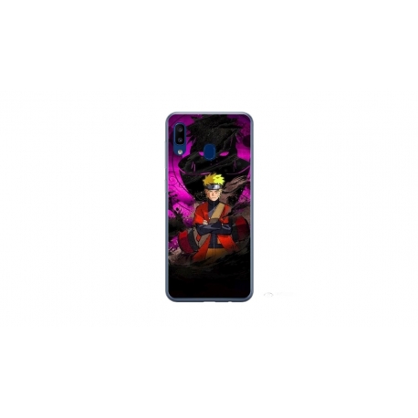 Husa personalizata tip carcasa HQPrint pentru Samsung Galaxy A20e, model Naruto 1, multicolor, S1D1M0132