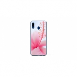 Husa personalizata tip carcasa HQPrint pentru Samsung Galaxy A20e, model Flowers 9, multicolor, S1D1M0142