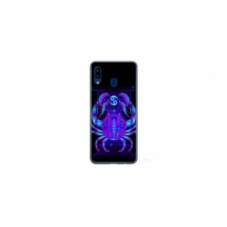 Husa personalizata tip carcasa HQPrint pentru Samsung Galaxy A20e, model Cancer, multicolor, S1D1M0147