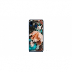 Husa personalizata tip carcasa HQPrint pentru Samsung Galaxy A20e, model Flowers 10, multicolor, S1D1M0149