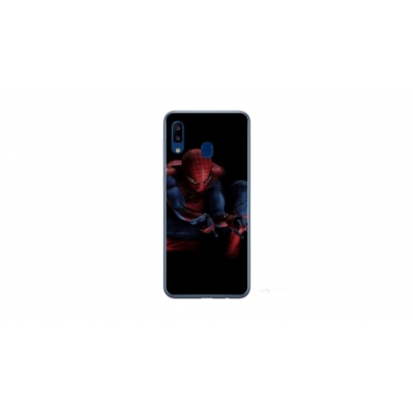Husa personalizata tip carcasa HQPrint pentru Samsung Galaxy A20e, model Spiderman 2, multicolor, S1D1M0168