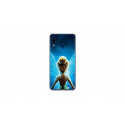 Husa personalizata tip carcasa HQPrint pentru Samsung Galaxy A20e, model Tinkerbell 1, multicolor, S1D1M0202