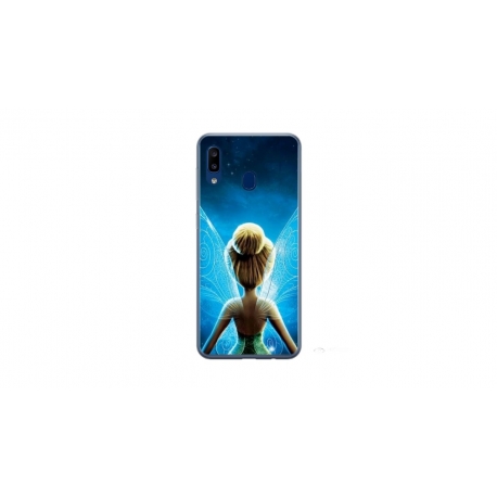 Husa personalizata tip carcasa HQPrint pentru Samsung Galaxy A20e, model Tinkerbell 1, multicolor, S1D1M0202