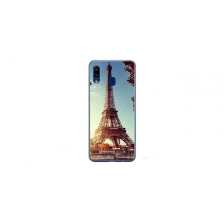 Husa personalizata tip carcasa HQPrint pentru Samsung Galaxy A20e, model Nice View 8, multicolor, S1D1M0209