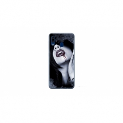 Husa personalizata tip carcasa HQPrint pentru Samsung Galaxy A20e, model Vampire, multicolor, S1D1M0210