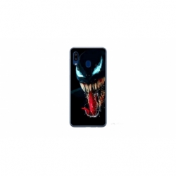 Husa personalizata tip carcasa HQPrint pentru Samsung Galaxy A20e, model Venom 1, multicolor, S1D1M0211