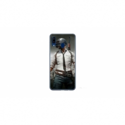 Husa personalizata tip carcasa HQPrint pentru Samsung Galaxy A20e, model PUBG 1, multicolor, S1D1M0214