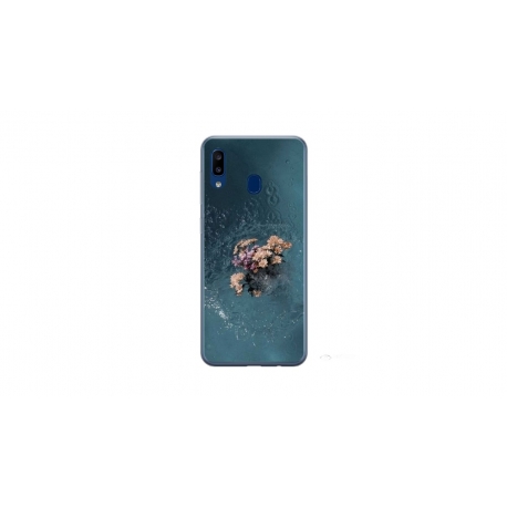 Husa personalizata tip carcasa HQPrint pentru Samsung Galaxy A20e, model Flowers 15, multicolor, S1D1M0215