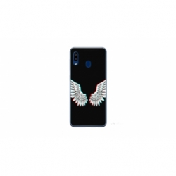 Husa personalizata tip carcasa HQPrint pentru Samsung Galaxy A20e, model Angel, multicolor, S1D1M0219