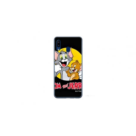 Husa personalizata tip carcasa HQPrint pentru Samsung Galaxy A20e, model Tom and Jerry 4, multicolor, S1D1M0226